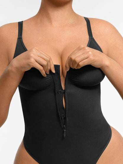 Willluxe Tummy Control Seamless Zipper Shaping Bodysuit [BOGO]