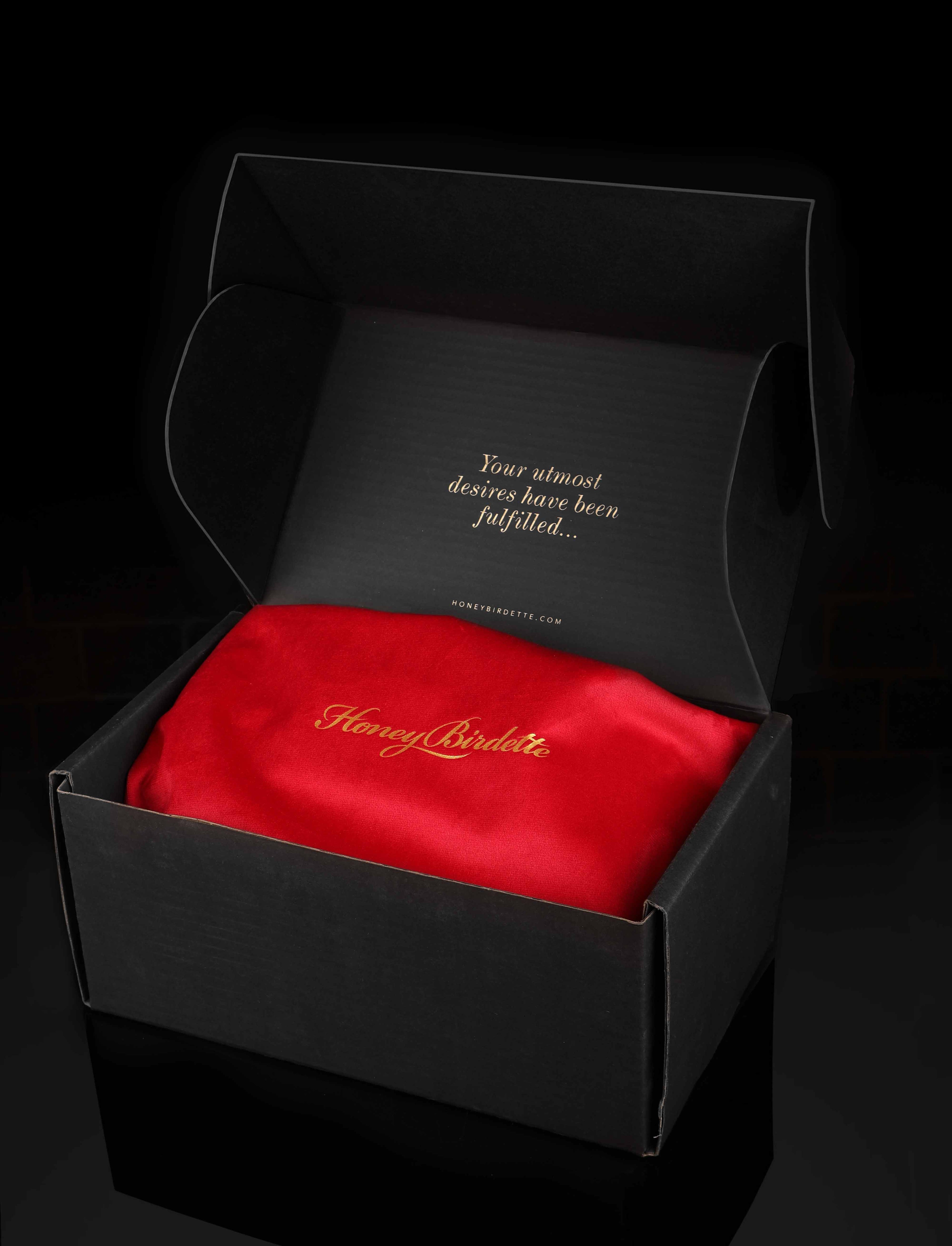 Red Velvet Gift Bag
