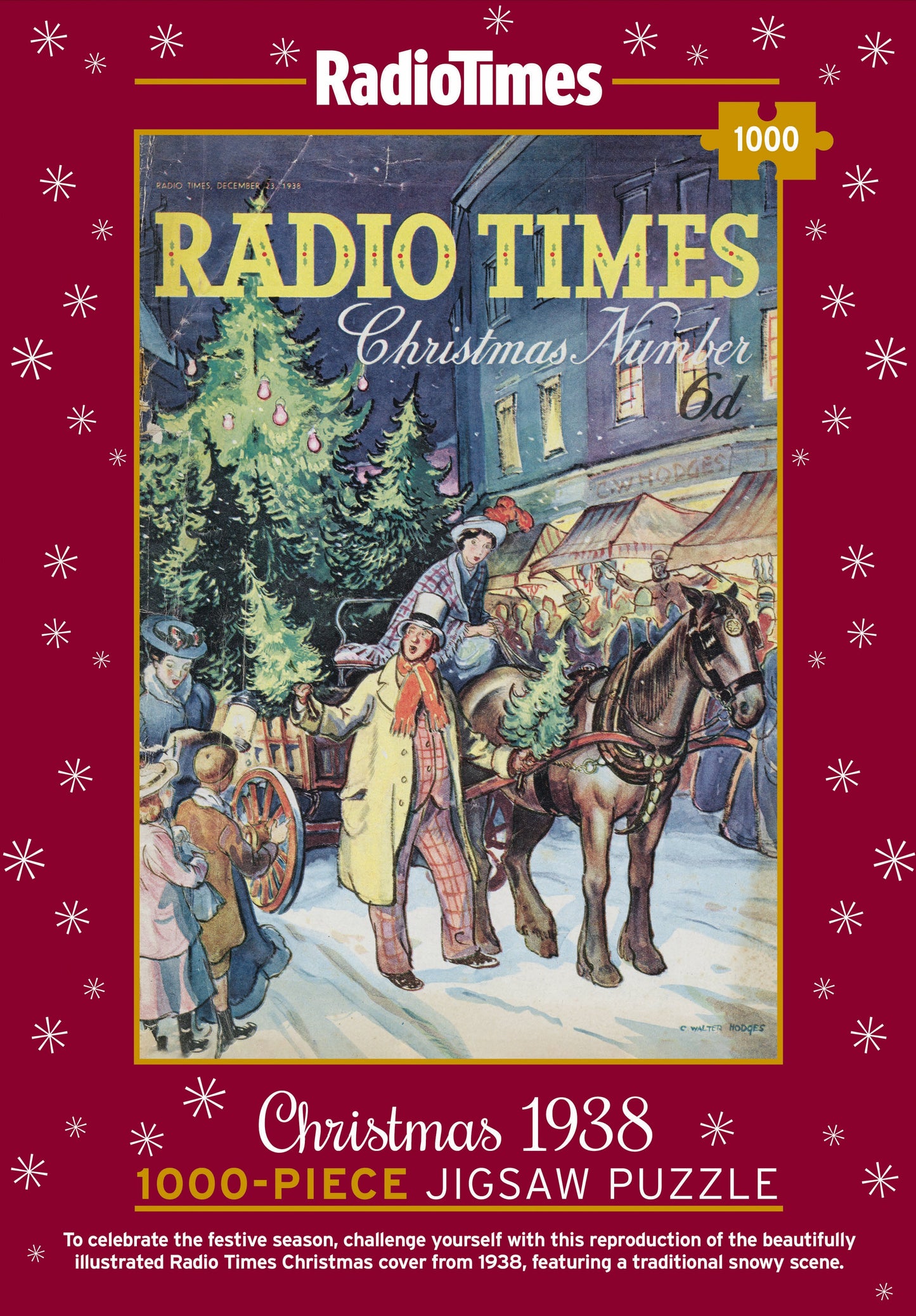 1000-piece Christmas Jigsaw - 1938 edition