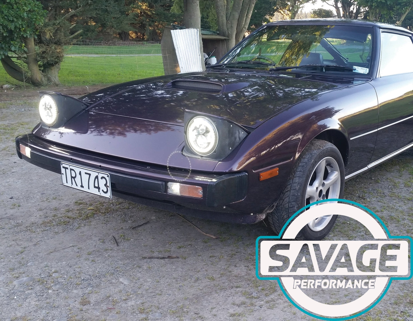 7 Inch HALO Round LED Headlights *Savage Performance*