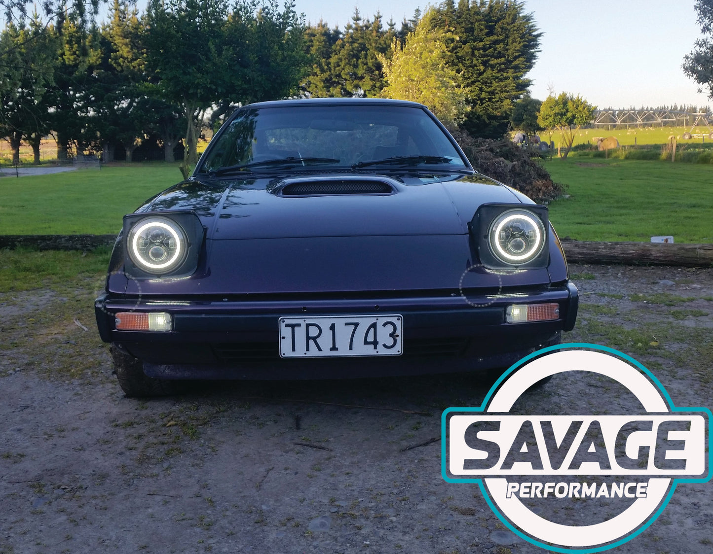 MAZDA MX5 HALO Round LED Headlights *Savage Performance*