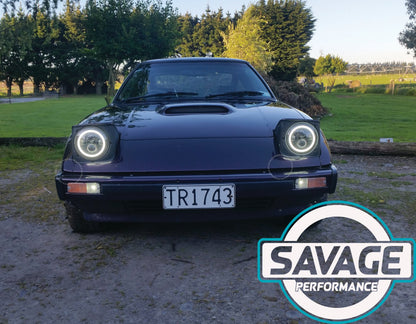 7 Inch HALO Round LED Headlights *Savage Performance*