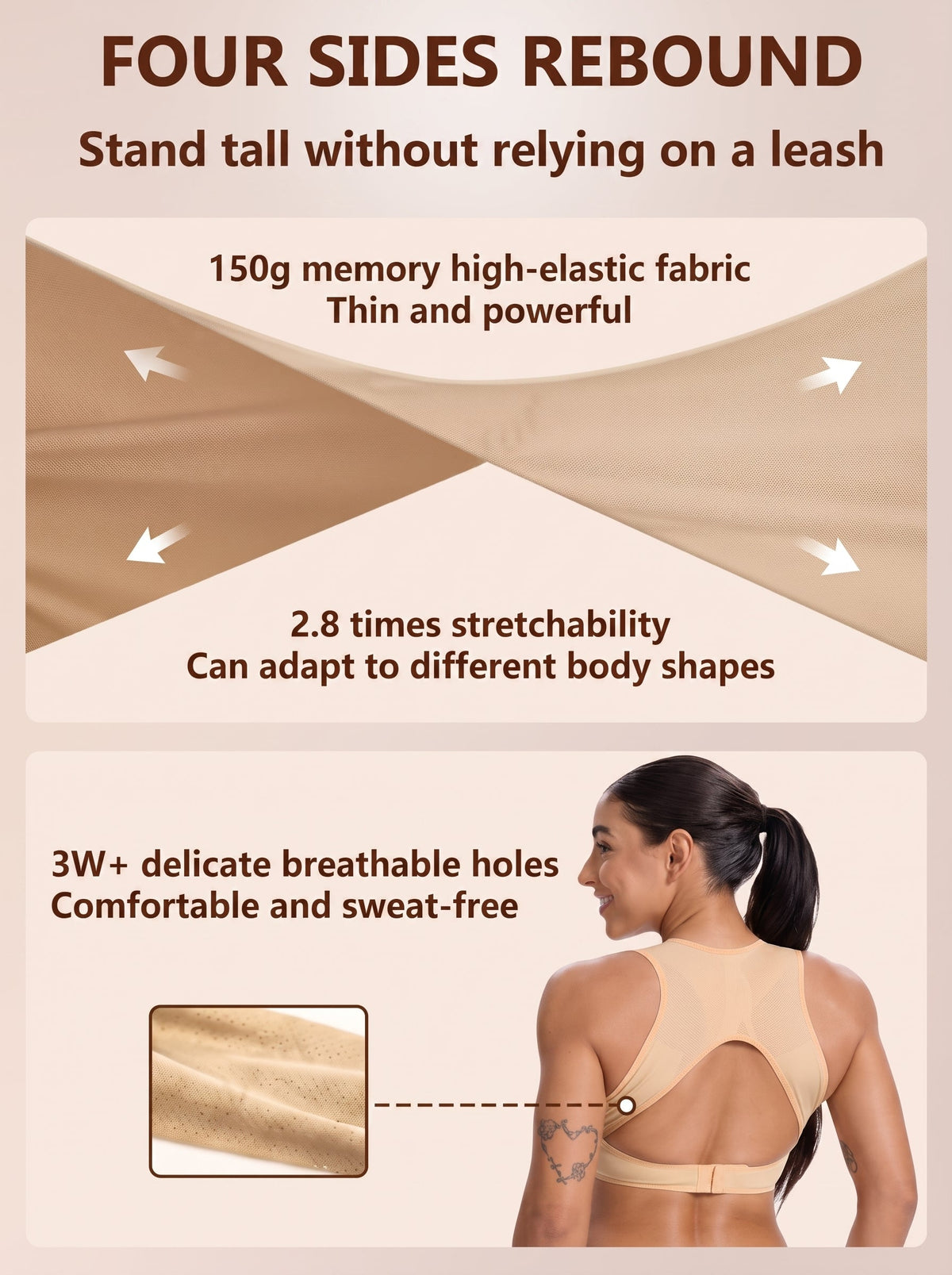 Willluxe® PostureLift Bra