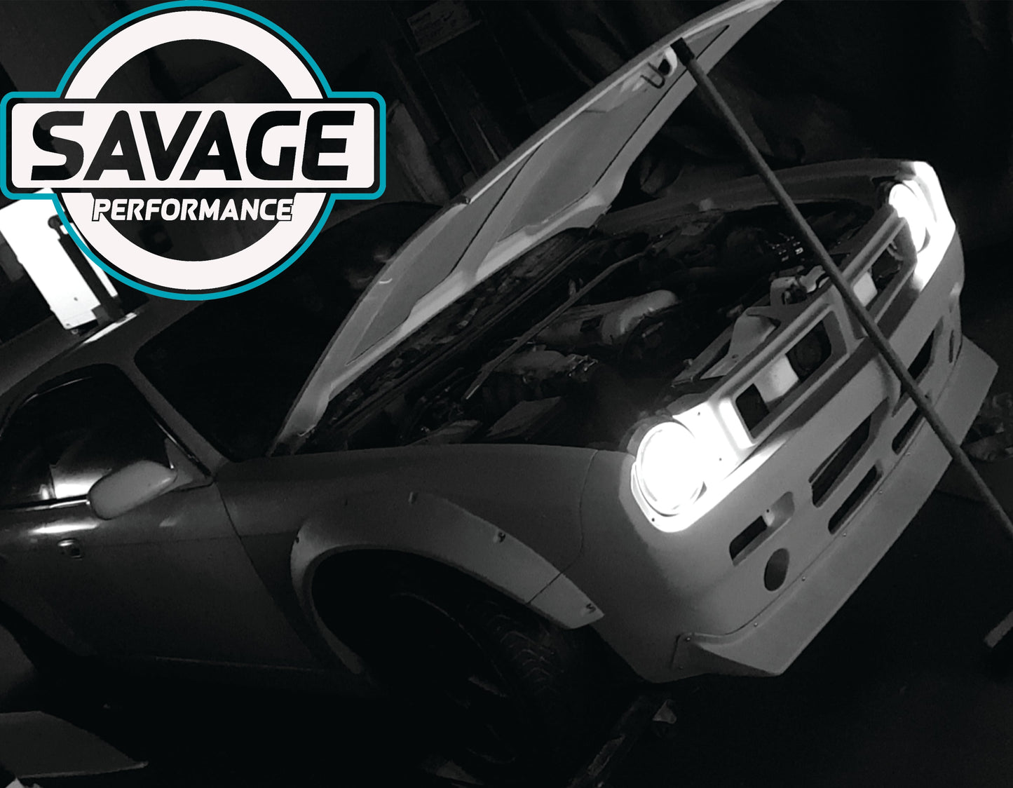 7 Inch HALO Round LED Headlights *Savage Performance*