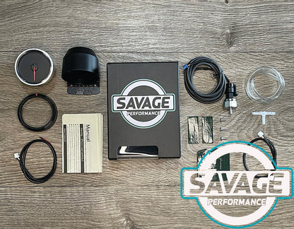 60mm Savage Boost Gauge PSI 7 Colours *Savage Performance*
