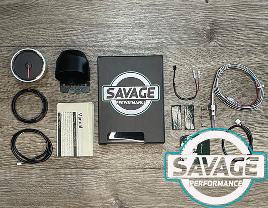 60mm Savage EGT (Exhaust Gas Temperature) Gauge 7 Colours *Savage Performance*