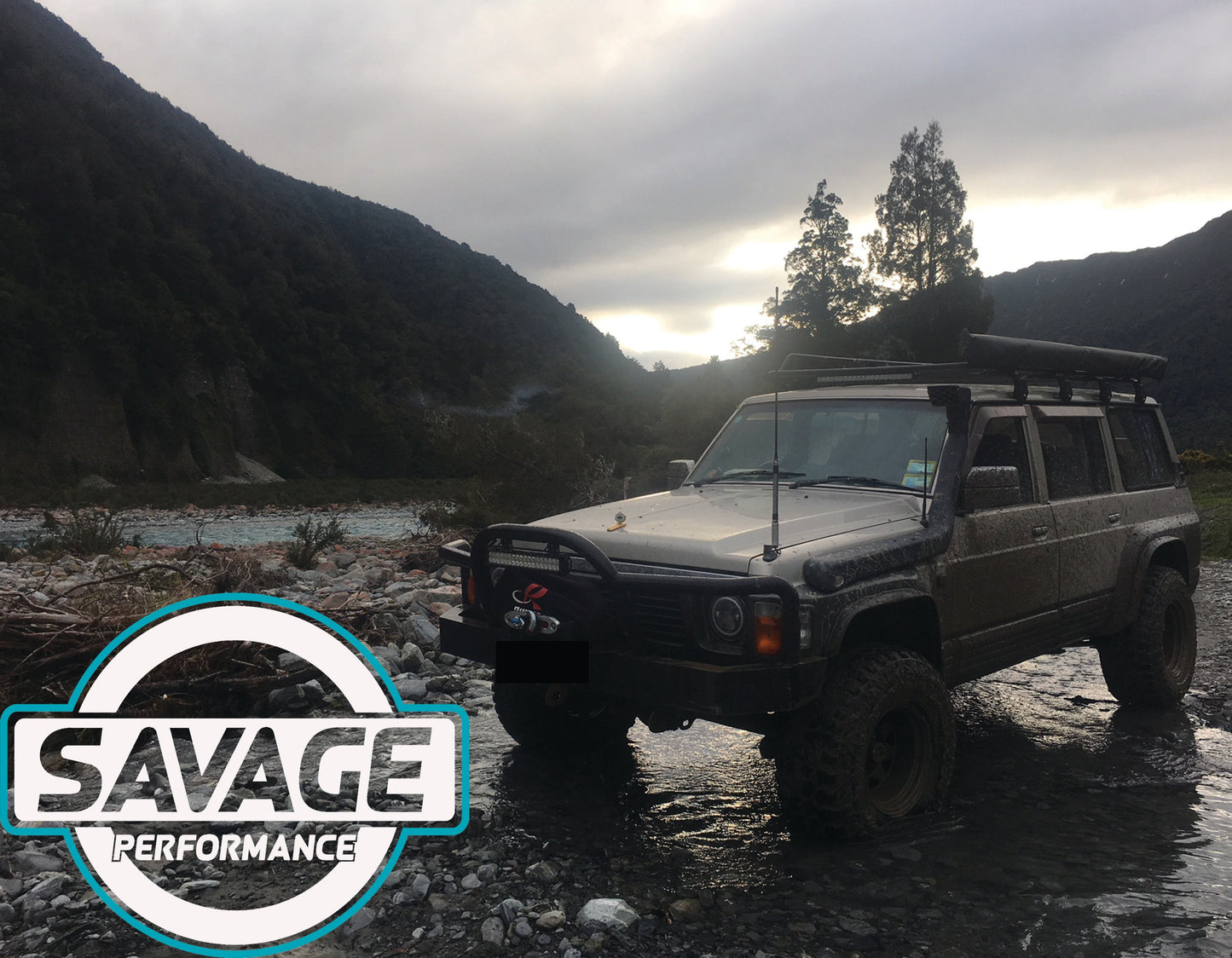 NISSAN SAFARI GQ Y60 HALO Round LED Headlights *Savage Performance*