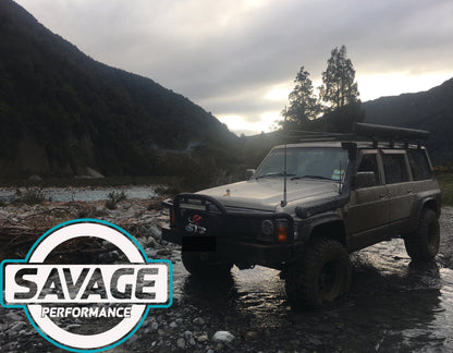 NISSAN SAFARI GQ Y60 HALO Round LED Headlights *Savage Performance*