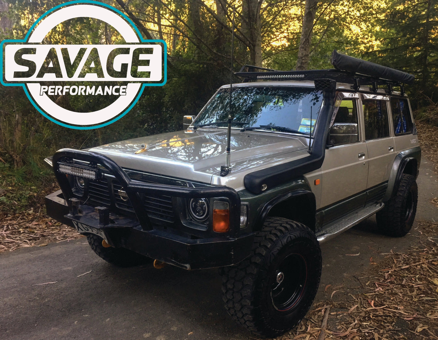 NISSAN SAFARI GQ Y60 HALO Round LED Headlights *Savage Performance*