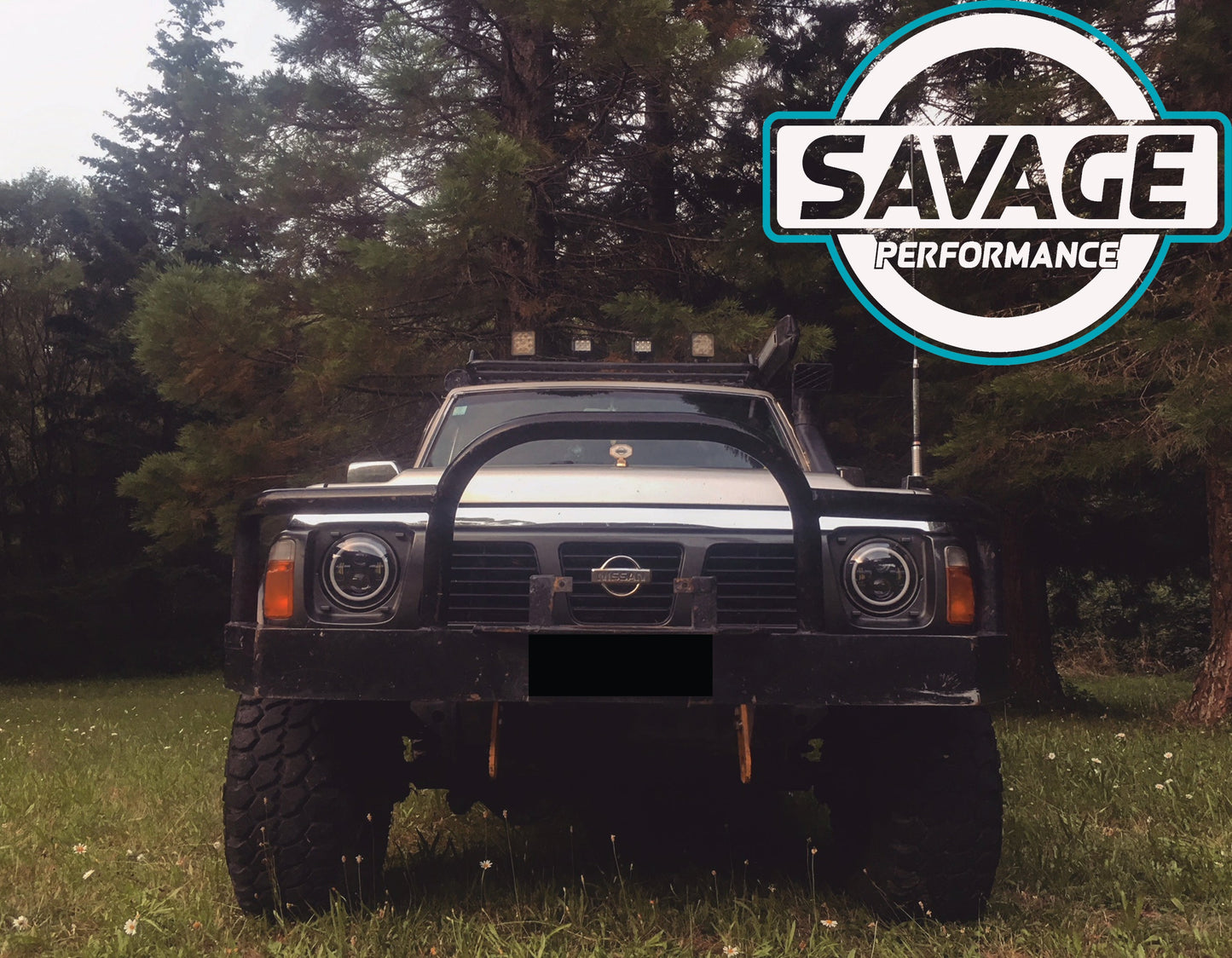 NISSAN SAFARI GQ Y60 HALO Round LED Headlights *Savage Performance*