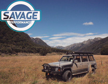 NISSAN SAFARI GQ Y60 HALO Round LED Headlights *Savage Performance*