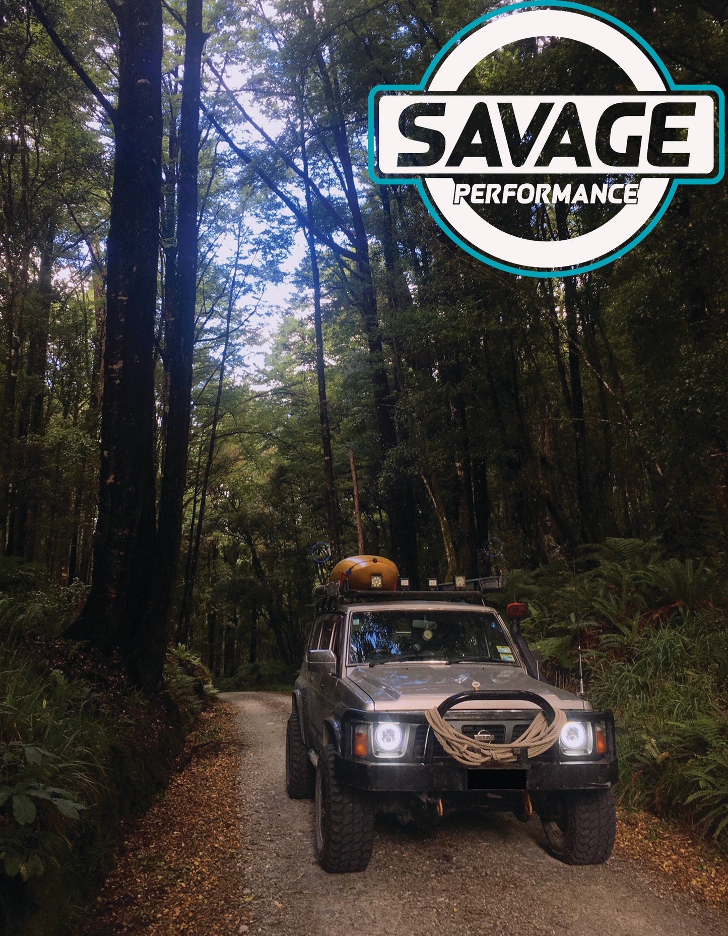 NISSAN SAFARI GQ Y60 HALO Round LED Headlights *Savage Performance*