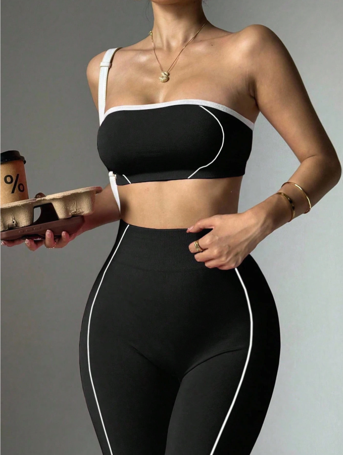 Willluxe® Seamless Sculpt Yoga Set-Crop Top & High Waist Leggings