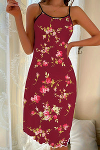 Willluxe® Floral Spaghetti Strap Dress
