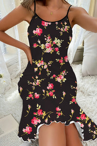 Willluxe® Floral Spaghetti Strap Dress