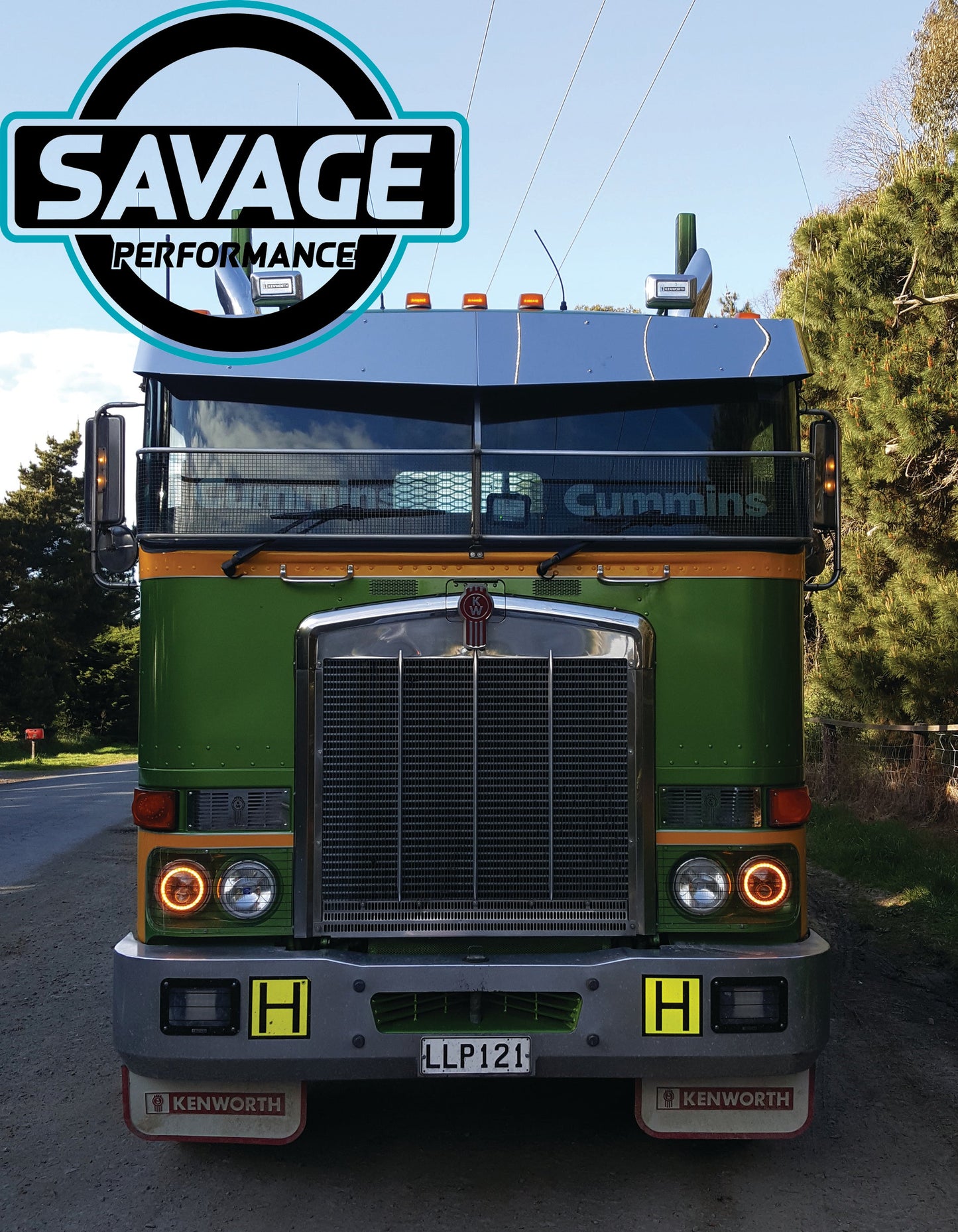 7 Inch HALO Round LED Headlights *Savage Performance*