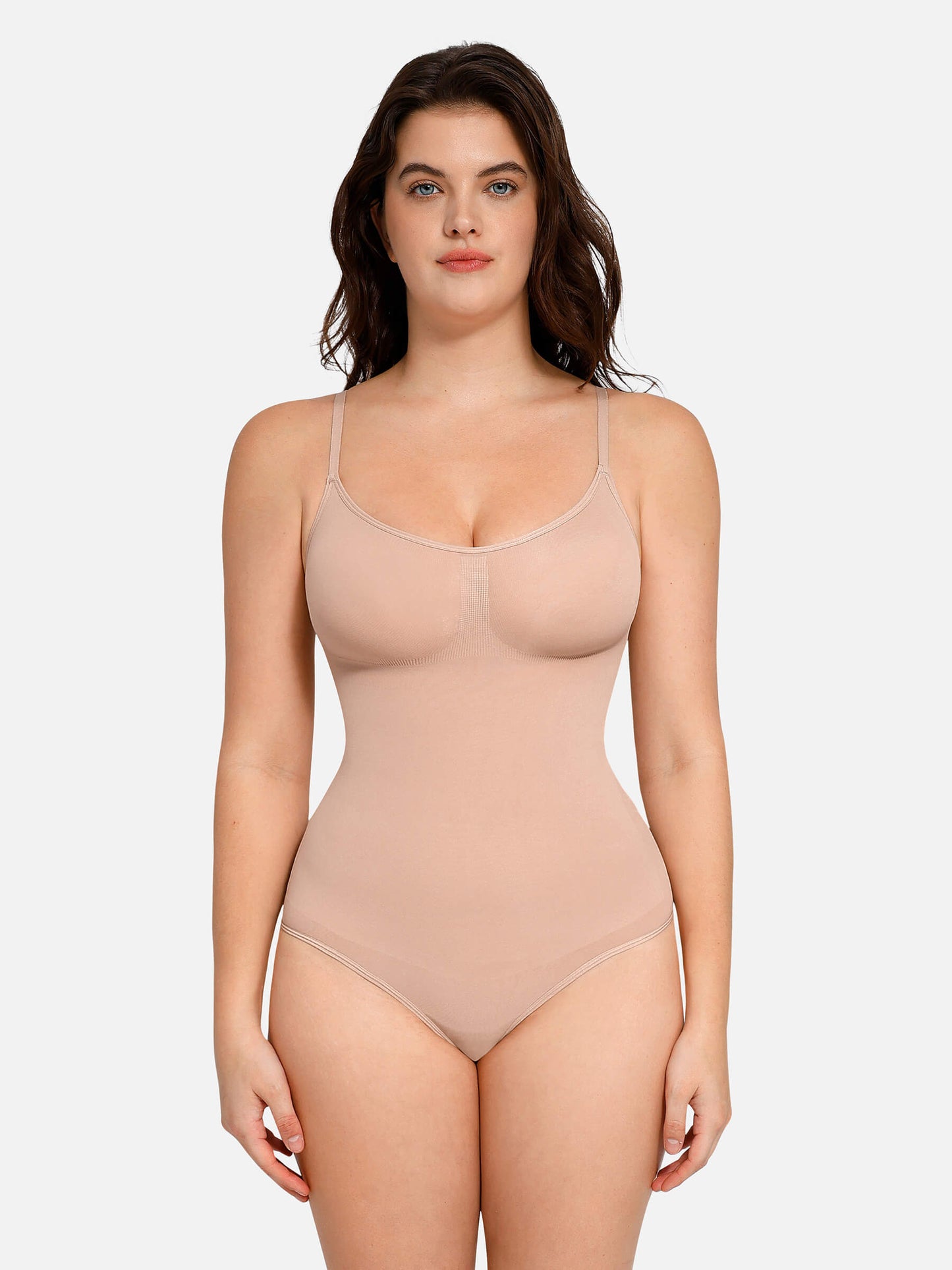 Willluxe Everyday Wear Seamless Thong Bodysuit