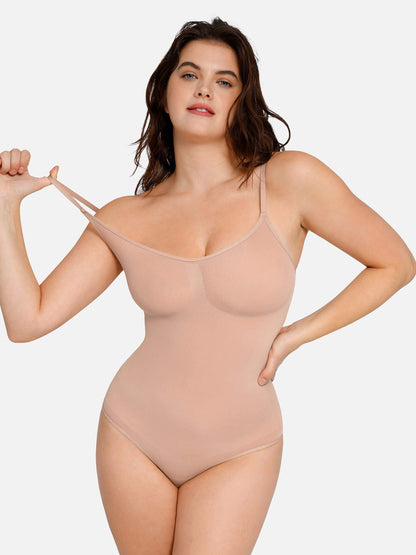 Willluxe Everyday Wear Seamless Thong Bodysuit