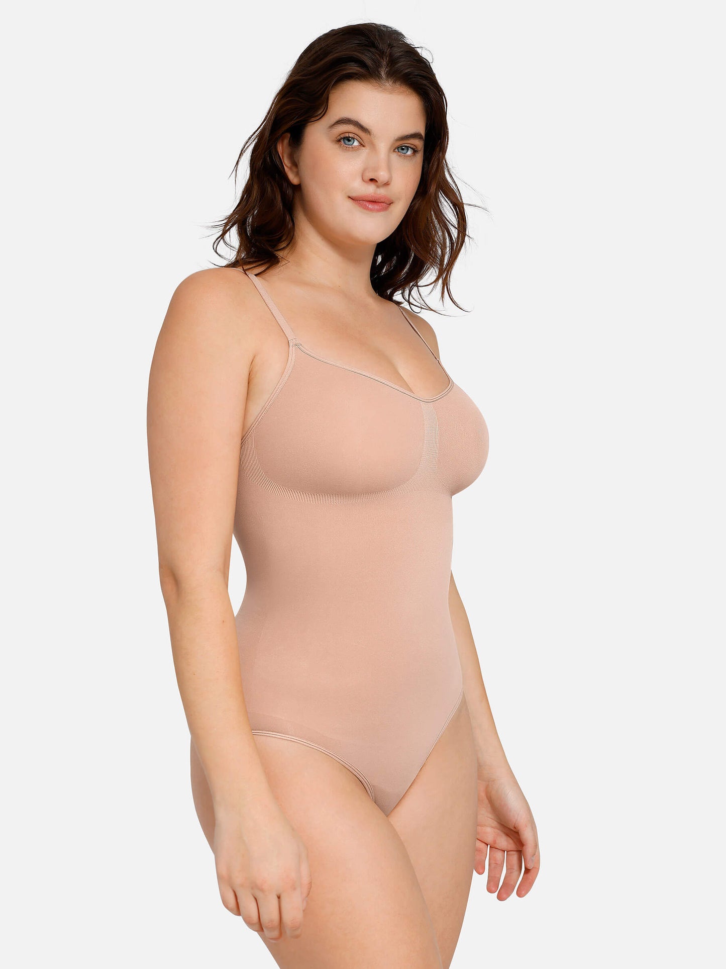 Willluxe Everyday Wear Seamless Thong Bodysuit