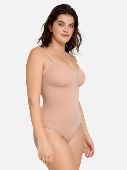 Willluxe Everyday Wear Seamless Thong Bodysuit
