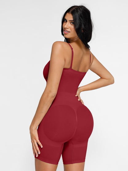 Willluxe Seamless Strapless Bodysuit with Removable Straps
