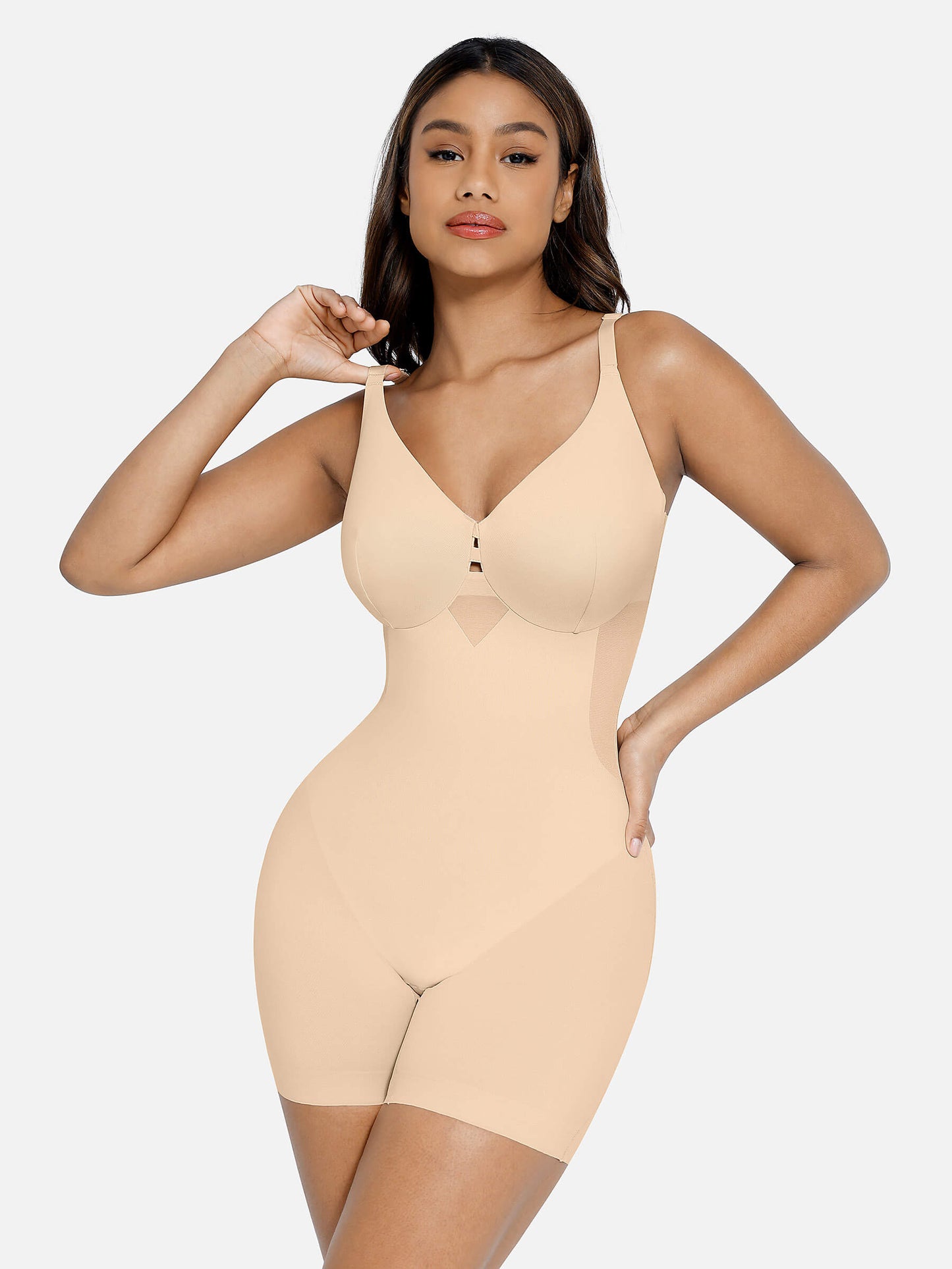 Willluxe Seamless Thigh Control Breast Lift Shapewear