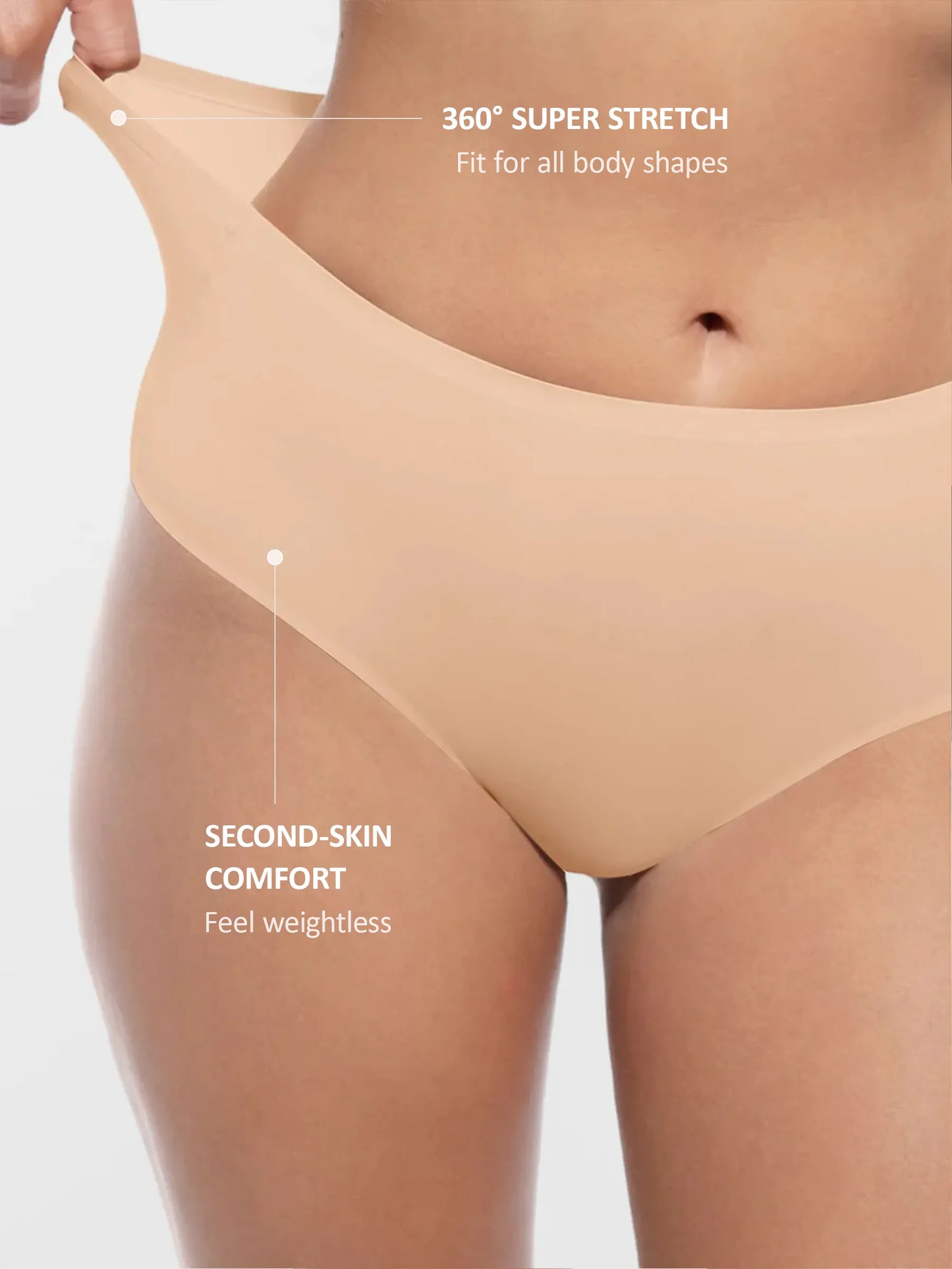 Willluxe Cloud-Like Mid-Waist Brief Panties