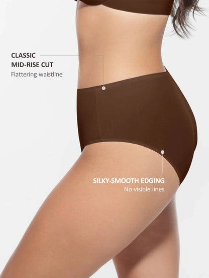 Willluxe Cloud-Like Mid-Waist Brief Panties