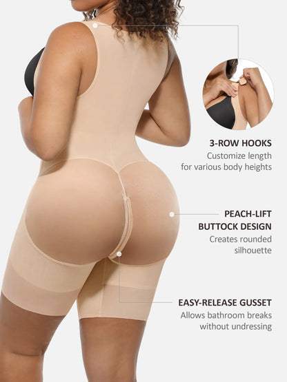 Willluxe U-Shaped Tummy Control Butt Lift Shaper Bodysuit