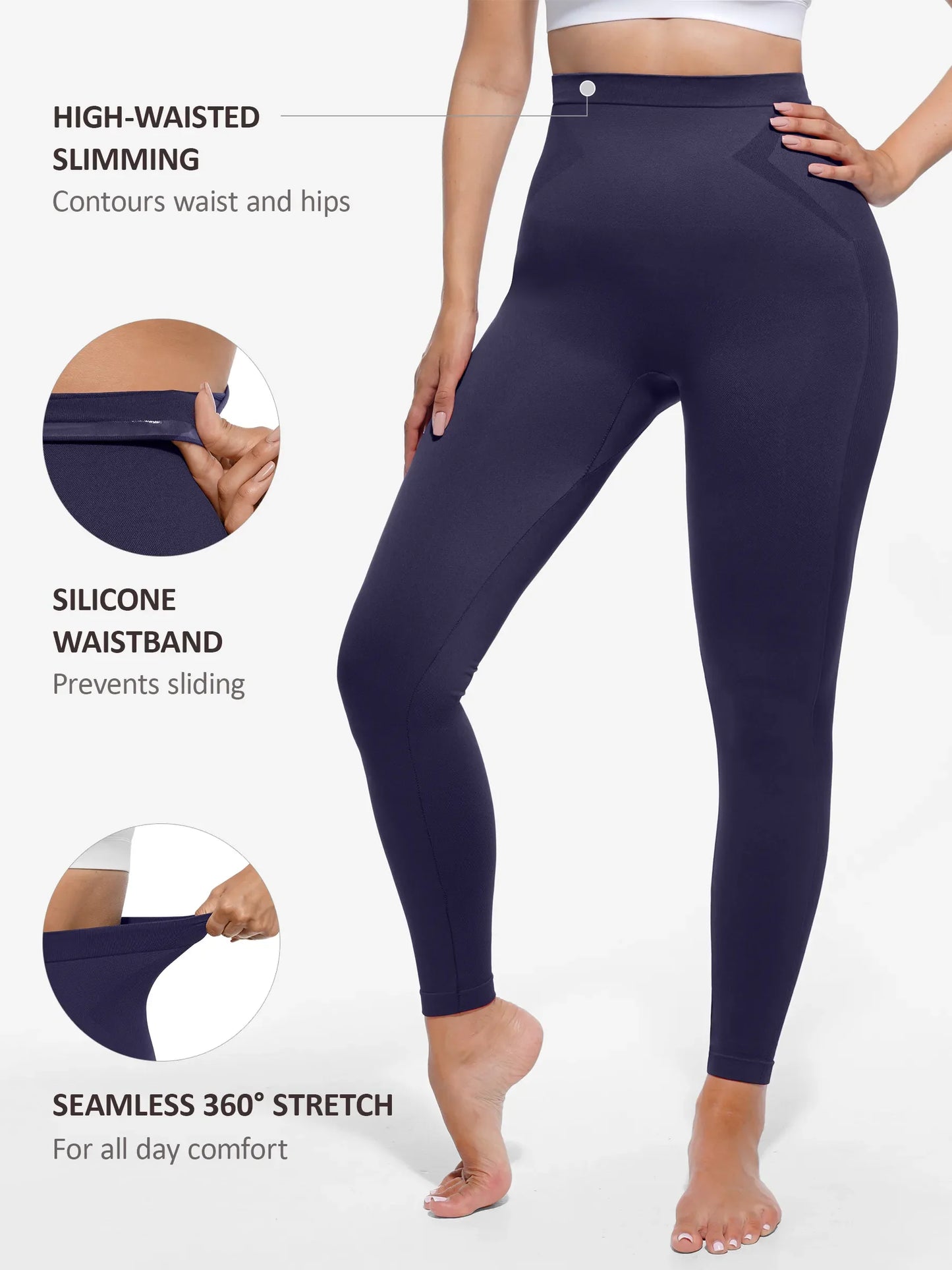 Willluxe Seamless High-Waist Leggings