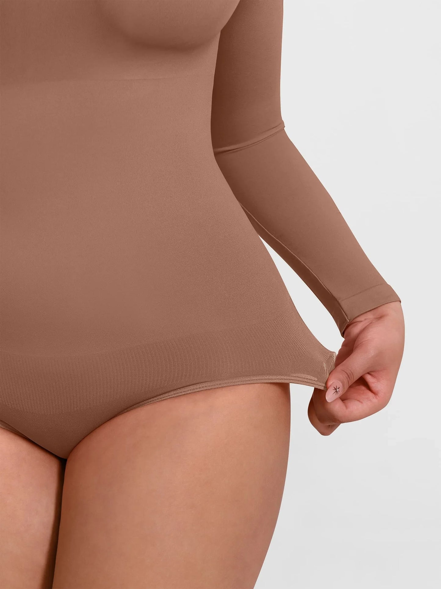 Willluxe Seamless Crew Neck Short Sleeve Bodysuit
