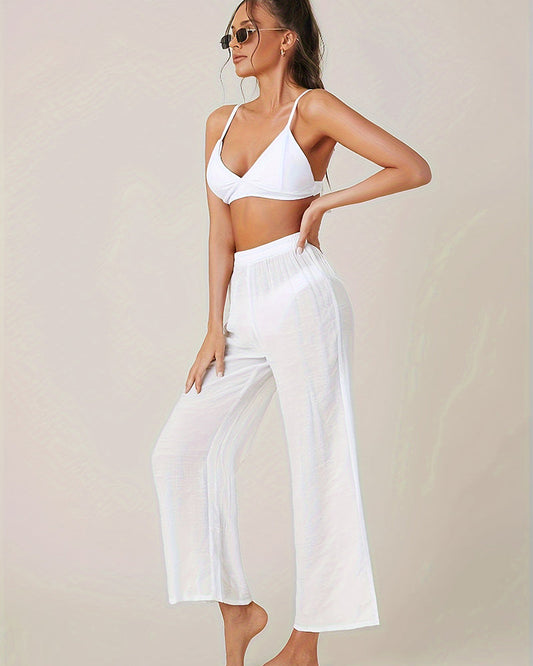 WILLLUXE® Sheer Linen 3-Piece Lounge Set
