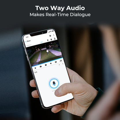 Reolink 2K+ WiFi Auto-Zoom Tracking Security Camera Battery/Solar Powered Trackmix+Solar Panel