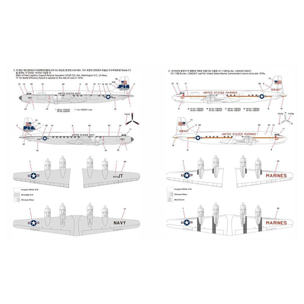 1/144 Douglas C-118 Liftmaster USAF