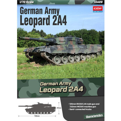 1/72 German Army Leopard 2A4 Plastic Model Kit