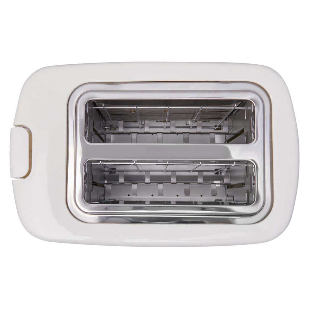 Westinghouse Electric Tea/Coffee Water Kettle 1.7L & 2 Slice Toaster (White Set)