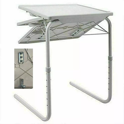 BR Home Adjustable Metal Sofa Folding Tray