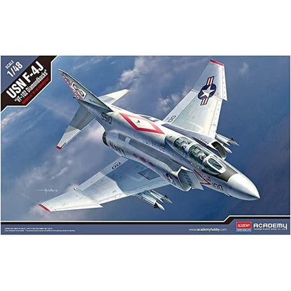 12323 1/48 USN F4J VF102 Diamondbacks Plastic Model Kit