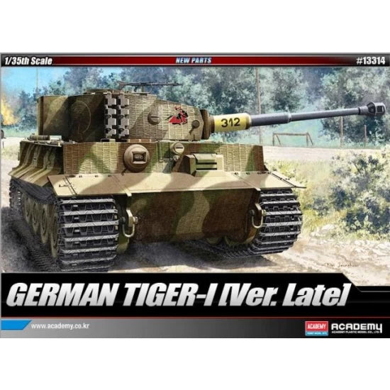 Academy 13314 1/35 Tiger1   Late Version   Plastic Model Kit