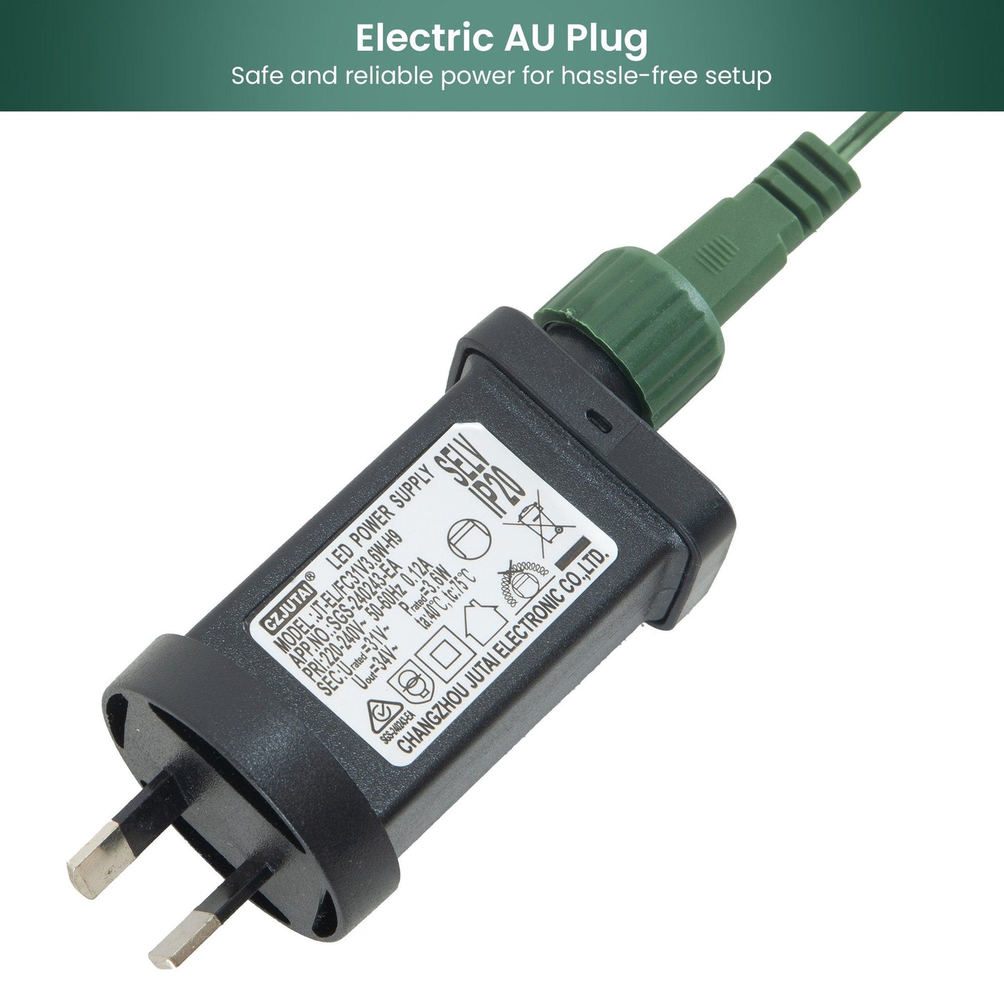 Christabelle 1.8m Christmas Tree Cashmere Pine 6ft Pre-Lit with LED Lights