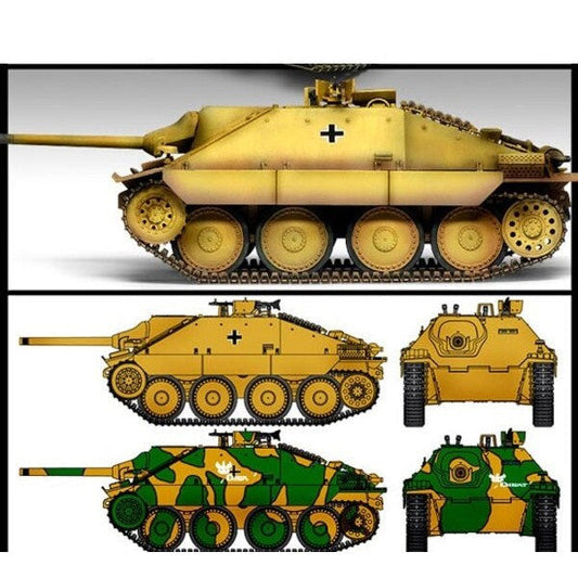 13278 1/35 Hetzer Early Production Plastic Model Kit