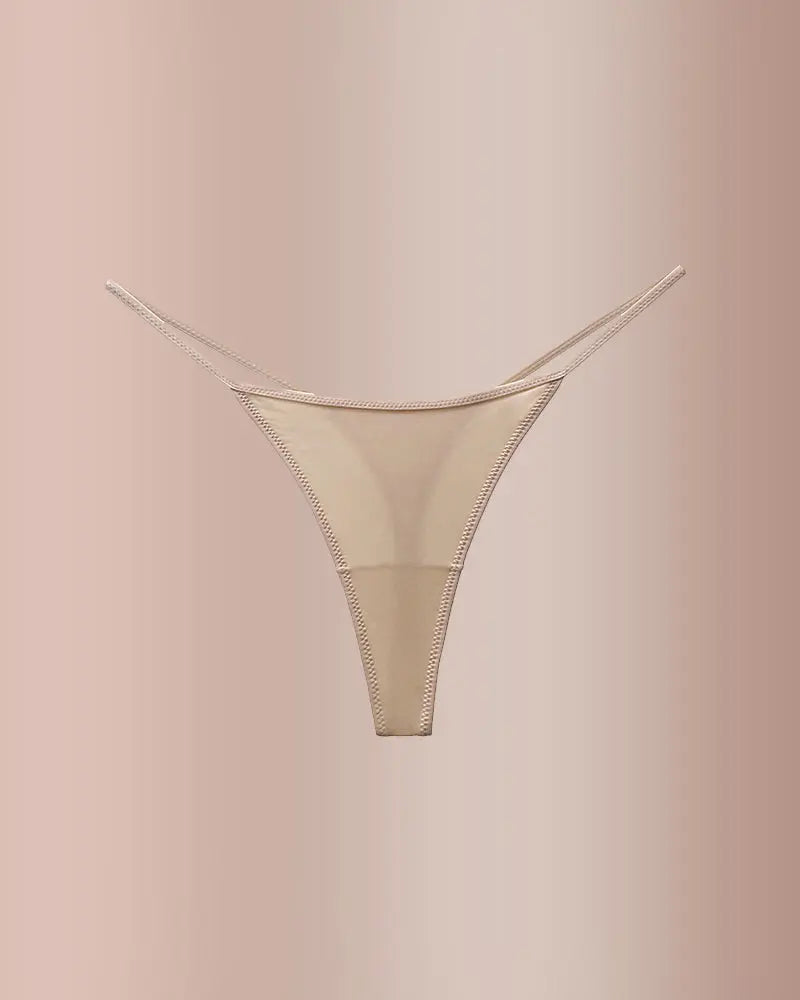 WILLLUXE® ForLove – Animal Print Thin Strap Thong