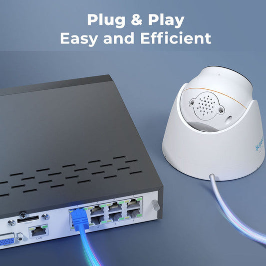 Reolink 24/7 Recording PoE Surveillance System Kit 2MP 8-Channel NVR