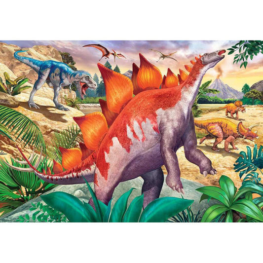 Ravensburger 2x24pc Jurassic Wildlife Puzzle