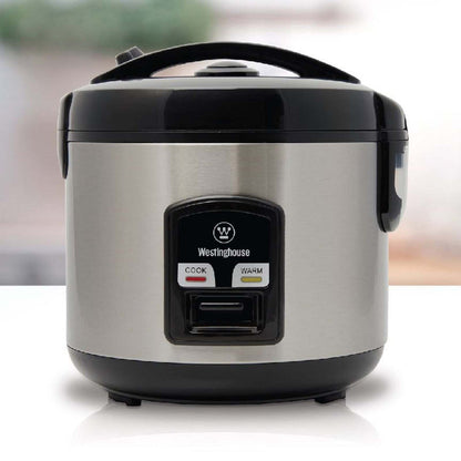 Westinghouse 10 Cup Rice Cooker Stainless Steel & Steamer