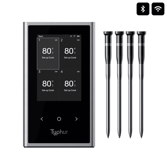 Typhur Sync Quad Wireless 4 Probe Meat Thermometer