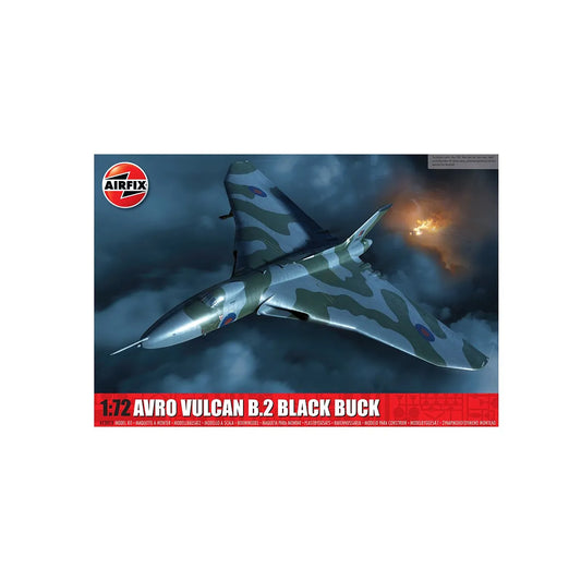 Airfix 1/72 Avro Vulcan 'Black Buck' B.2 Scaled Plastic Model Kit