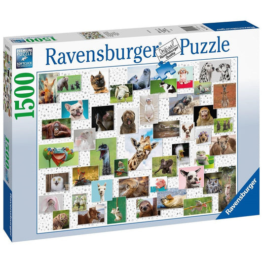 Ravensburger 1500pc Funny Animals Puzzle