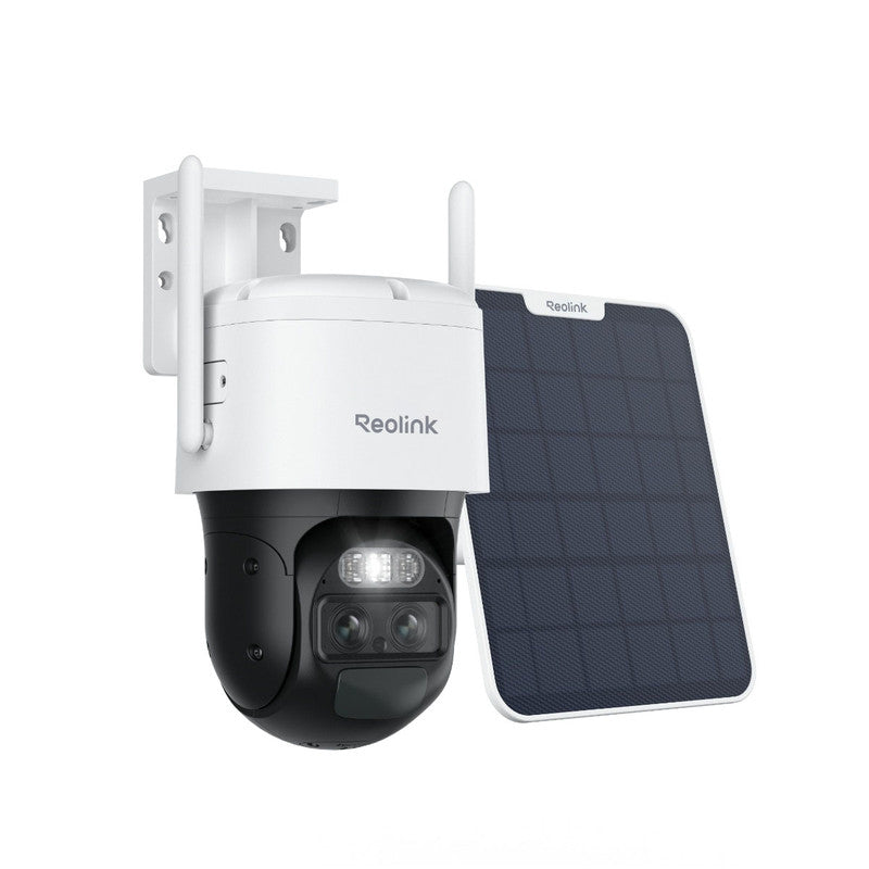 Reolink 2K+ WiFi Auto-Zoom Tracking Security Camera Battery/Solar Powered Trackmix+Solar Panel