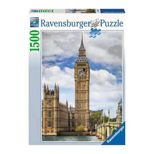 Ravensburger 1500pc Funny Cat on Big Ben